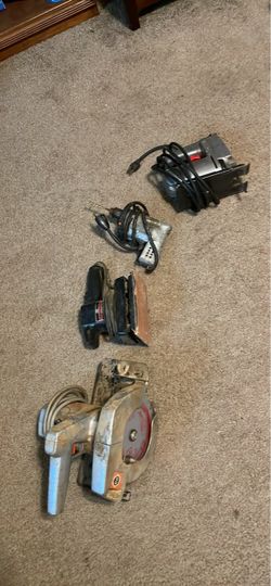 Lot of 4 Corded Power Tools