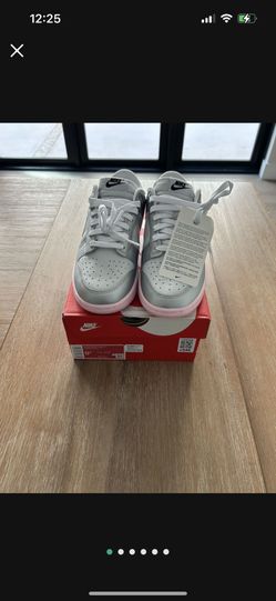 Brand NEW 100% Authentic Women’s Niki Dunk Low Photon Dust/metallic Silver