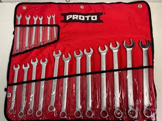 Proto 18pc Combination Wrench Set