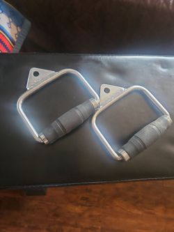 Cable Machine D-Handle Attachment Pair