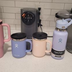 Hydroflask Bottle And Mugs- Moving Out Sale