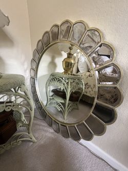 Vintage Beveled Mirror