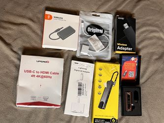 Android, iPhone, USB, HDMI Adapters