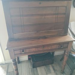 1800's Antique Secretary Desk