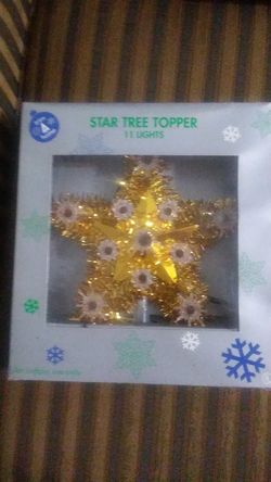 Star tree topper