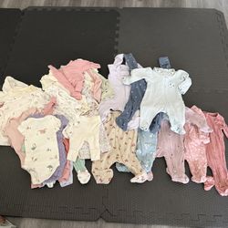 Almost Like New Preemie Baby Clothes