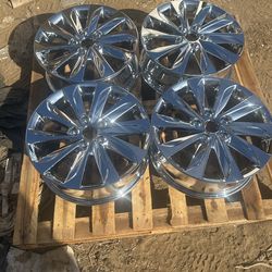 Set Of 4 Wheels 17” Inch Hyundai Sonata Chrome