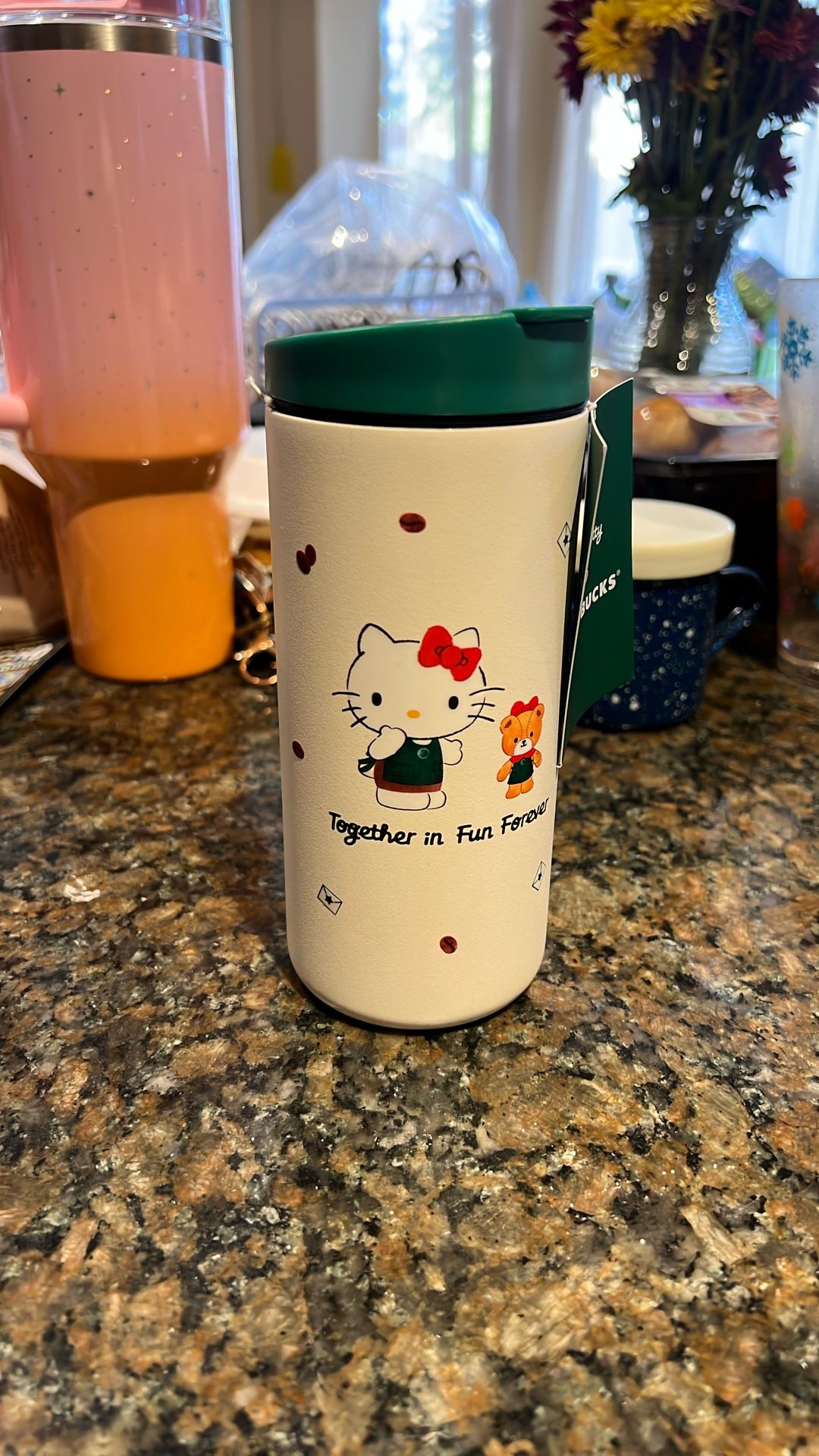 Hello Kitty Starbucks Stainless Steel 12 Oz Tumbler