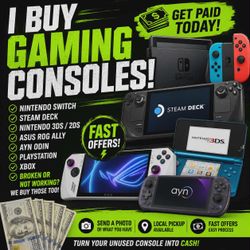 Buying game consoles