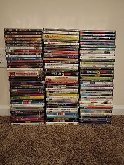 407 DVDs - Large DVD Movie Collection