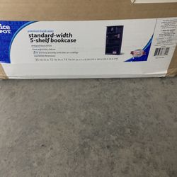 Premium 5 Shelf Bookcase 