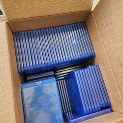 Empty Blu Ray Cases