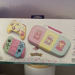 Pokemon Nintendo Switch : Controller, Case and Comfort Grips 
