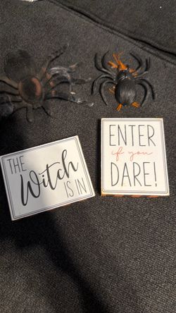 Halloween decor