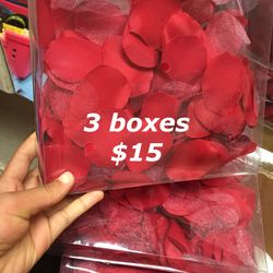 Red Rose Petals (3 boxes)