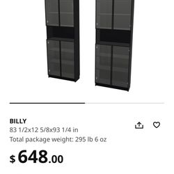 IKEA Billy Bookcases