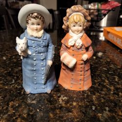 Lefton Ladies  From 1950 Ladies Bisque Figurines