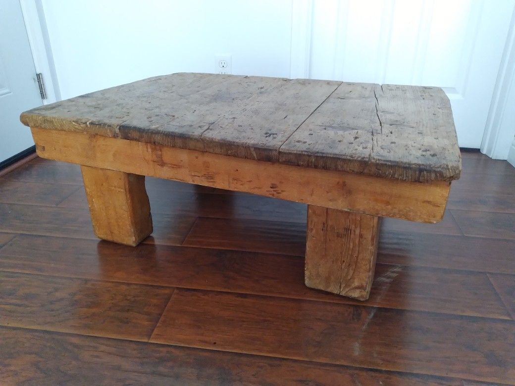 Antique Wooden Table Great Character