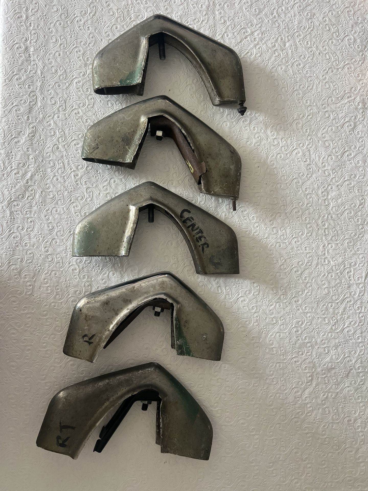5 ORIGINAL 1954 Chevy Grill Teeth