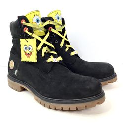 Timberland X SpongeBob SquarePants 6” Premium Boots Mens 10
