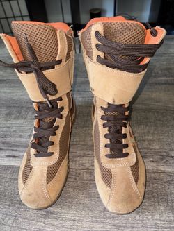 VINTAGE DRY DOCKS High-Top Boxing / Wrestling Boots
