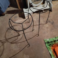 2 Planter Stands