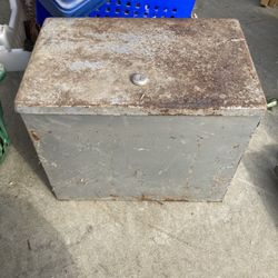 Cool Old Antique Metal Box