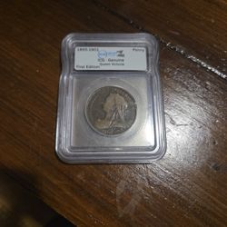 Queen Victoria Penny First Edition Icg 