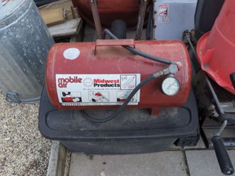 Portable air tank
