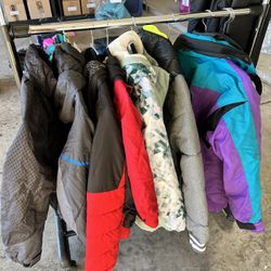 Youth Big Kids Size 14-18 Snow Winter Jacket Coat Pants Bibs Girls Boys Waterproof Winter Ski Snowboard Outdoor Sports