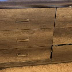 Gray Dresser Set
