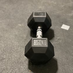 NEW 35 LB Dumbbell 