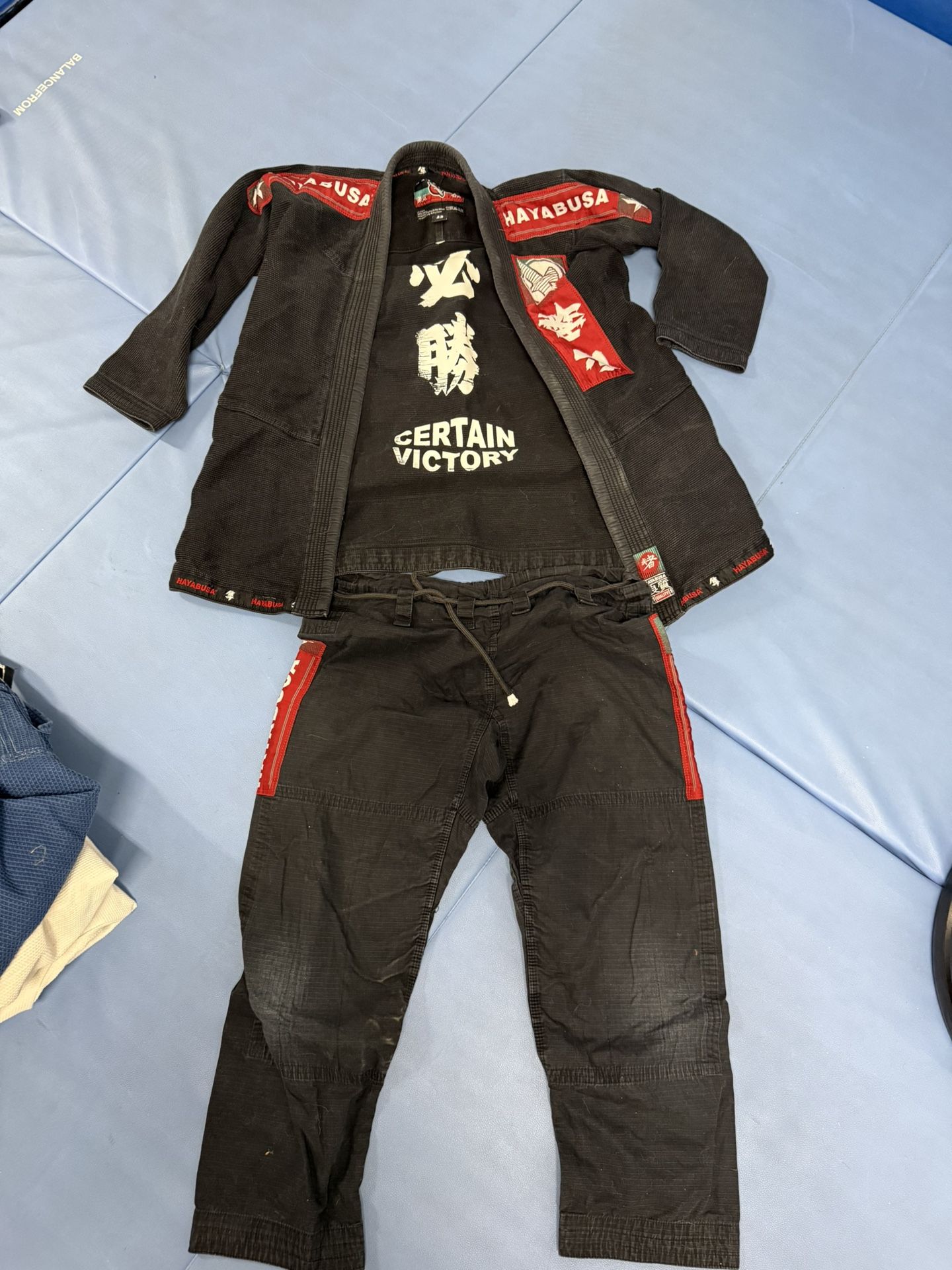 Black Hayabusa Jiu Jitsu Gi A2