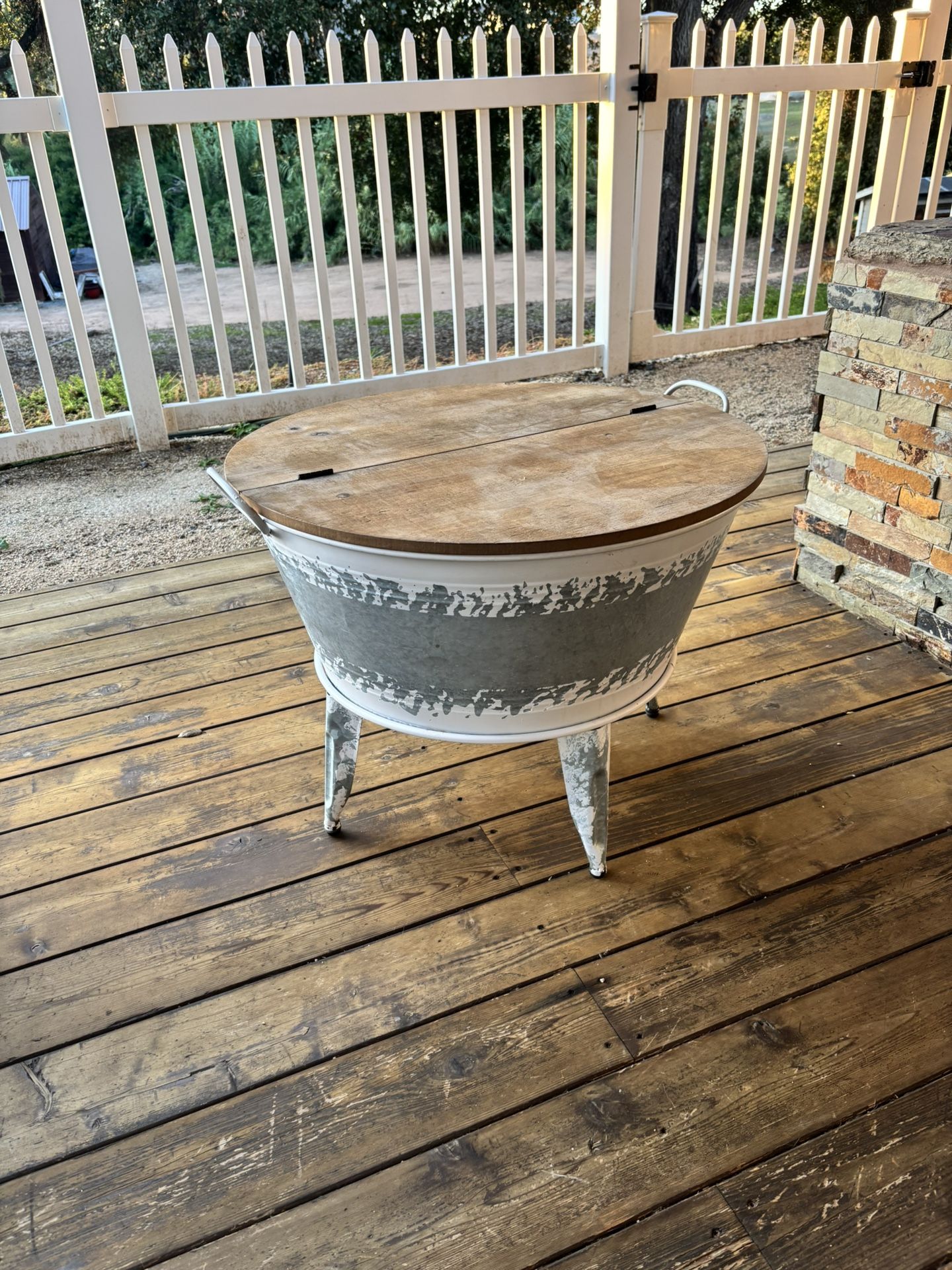 End Table With Storage