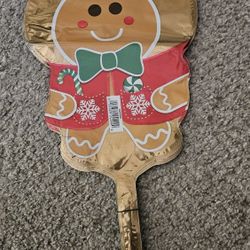 Gingerbread Man Balloons (10)