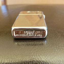 Zippo Vintage Brushed Chrome Lighter
