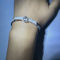 Hermes Diamond Bracelet 