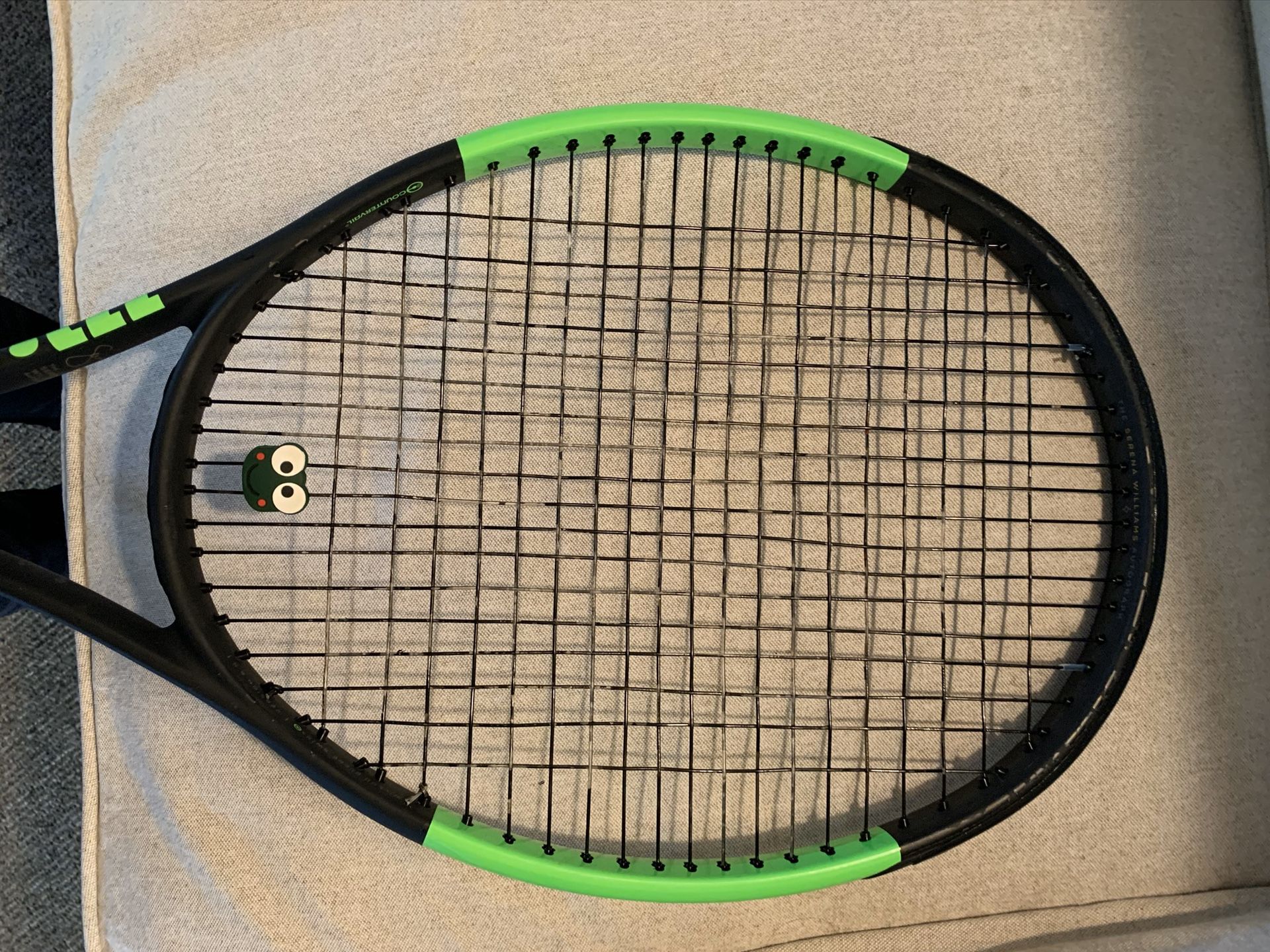 Wilson Blade Autographed Serena Tennis Racket