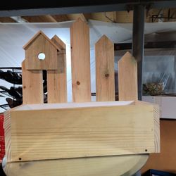 Homemade Wooden Flower Box