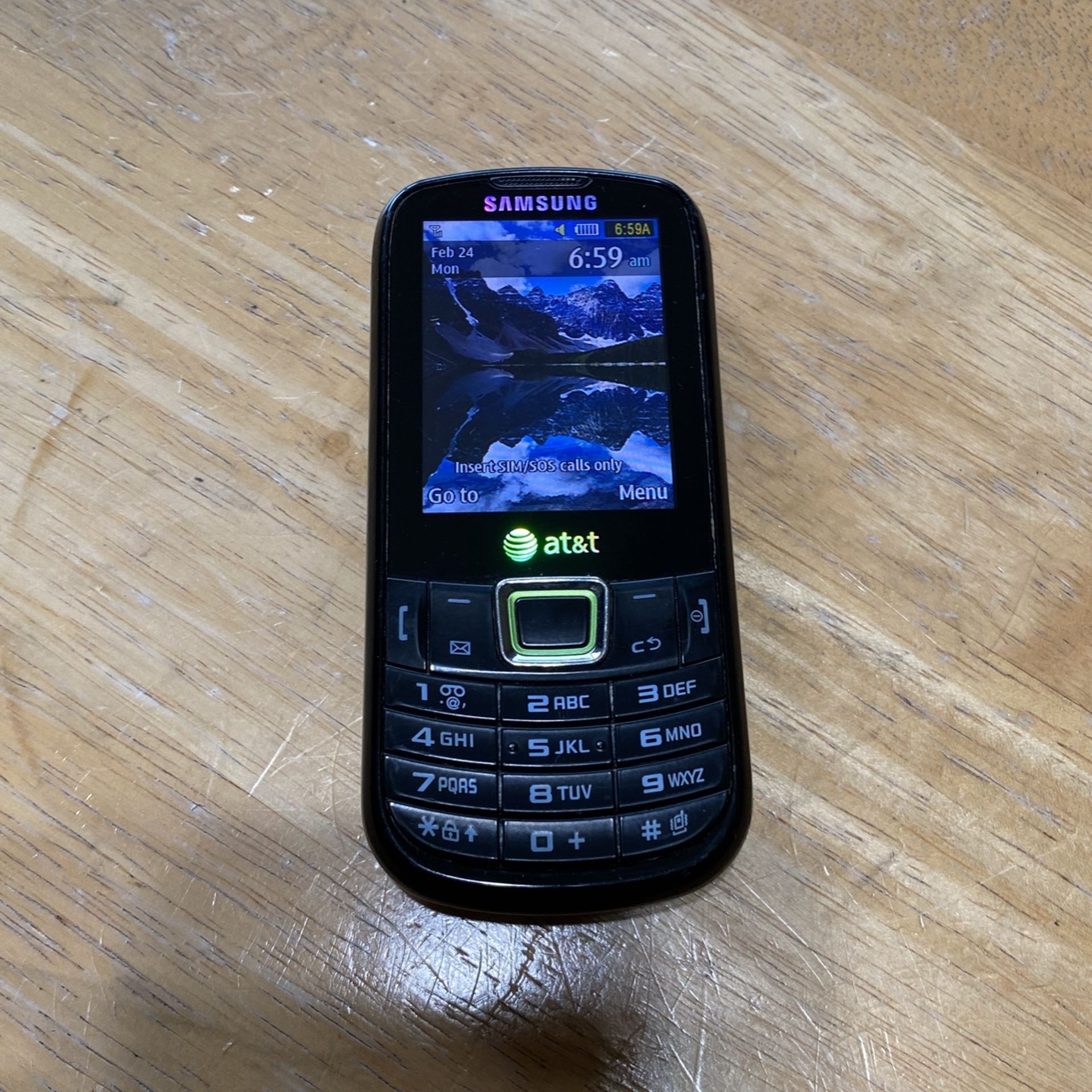 Samsung Evergreen SGH-A667 - Black (AT&T)