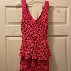 Hot Pink Dress (M)