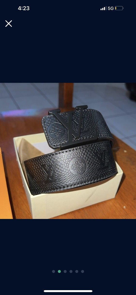 Lv belt black domiar belt for Sale in Los Angeles, CA - OfferUp