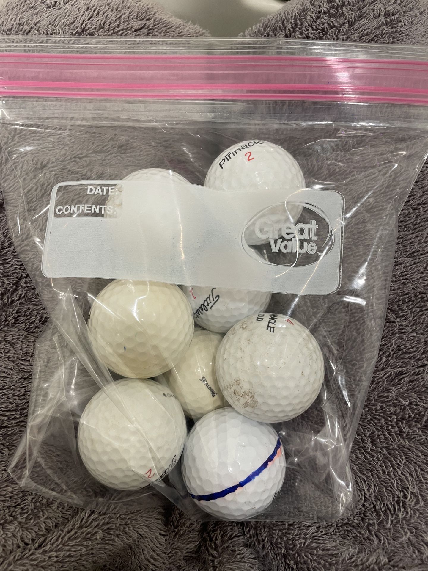 Golf balls