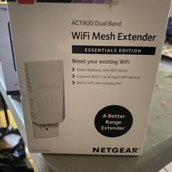 Netgear - Wi-Fi Mesh Extender Ac1900 Dual Band 