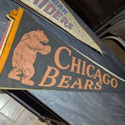 Vintage Chicago Bears Pennant