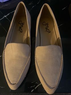 Suede Loafer Flat