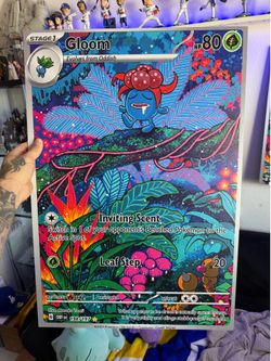 Giant Gloom Pokemon Card Poster wall art