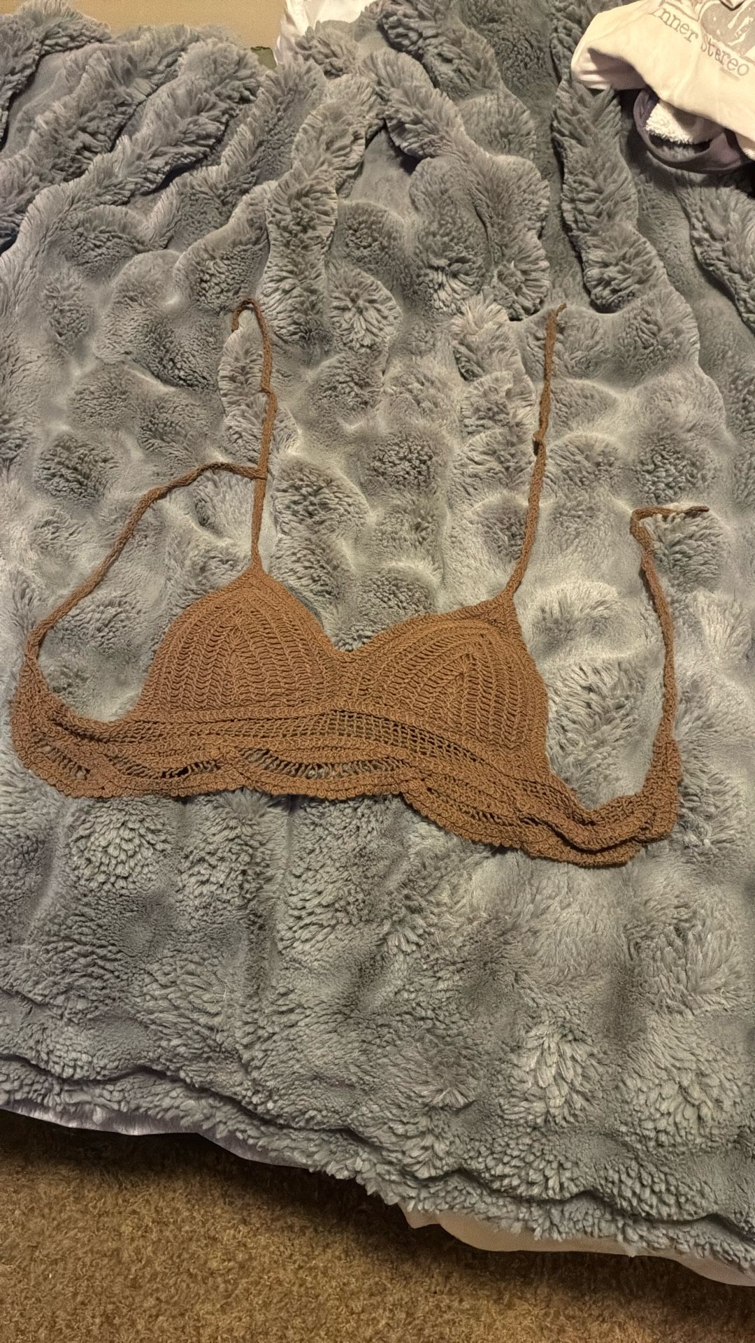 Tie Crochet Top- Small  