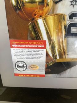 Signed Leonard Jersey 