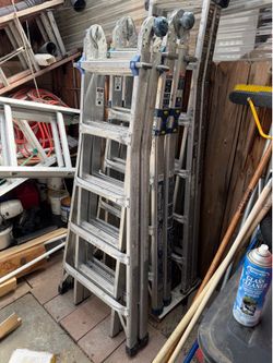 Saw horses, Ladders